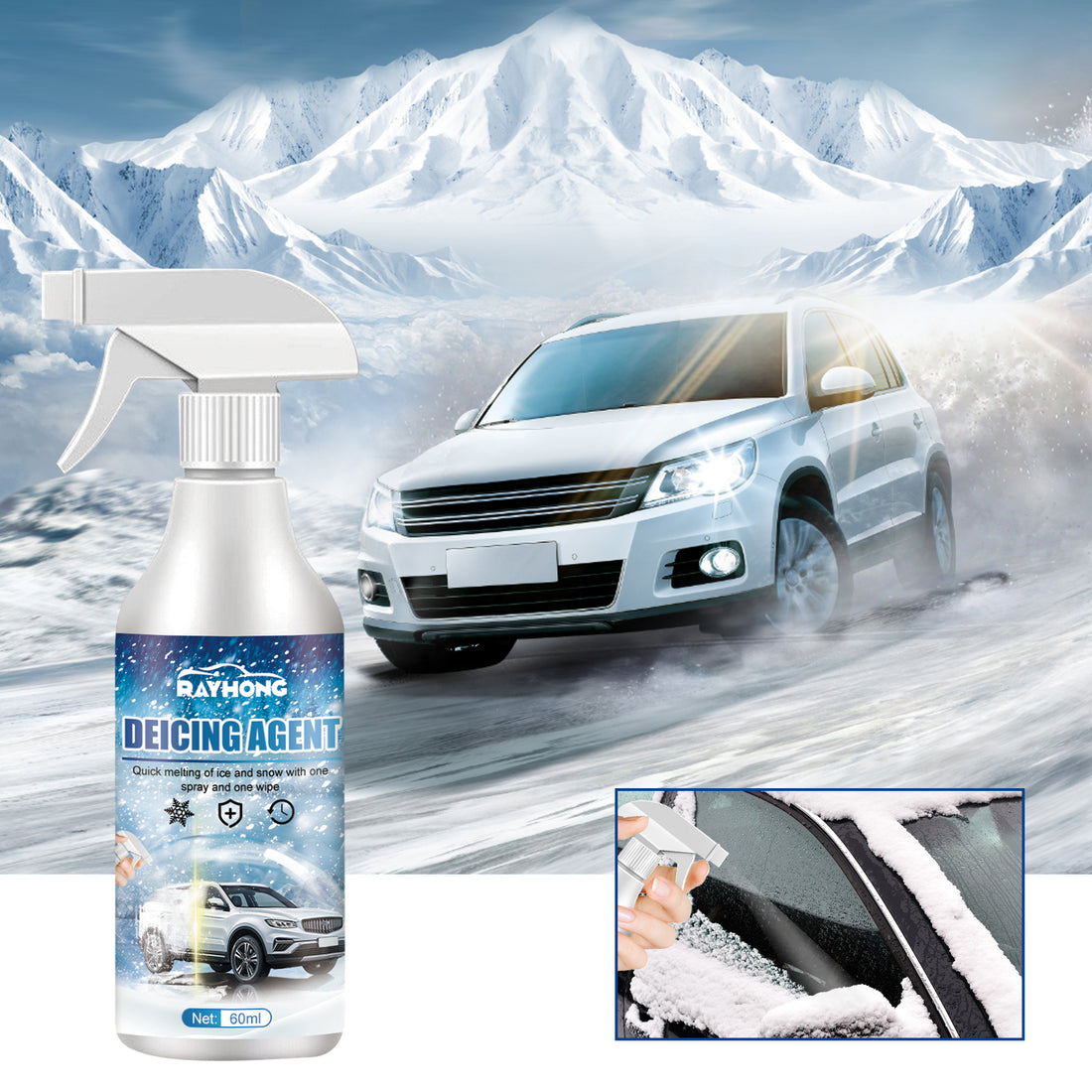 Winter Windshield Ice & Snow Remover for Cars - Wrapit Store