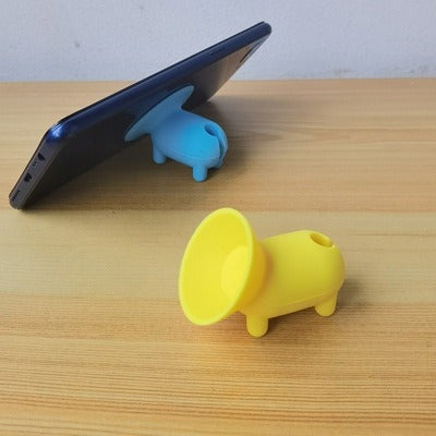 Phone stand with umbrella cover