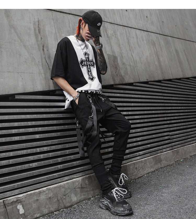 Men’s China-Chic streetwear pants