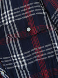 long sleeve plaid dress shirt		