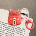 Red Earphones Protective Case