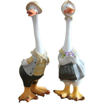 Resin duck resin tabletop gift decoration