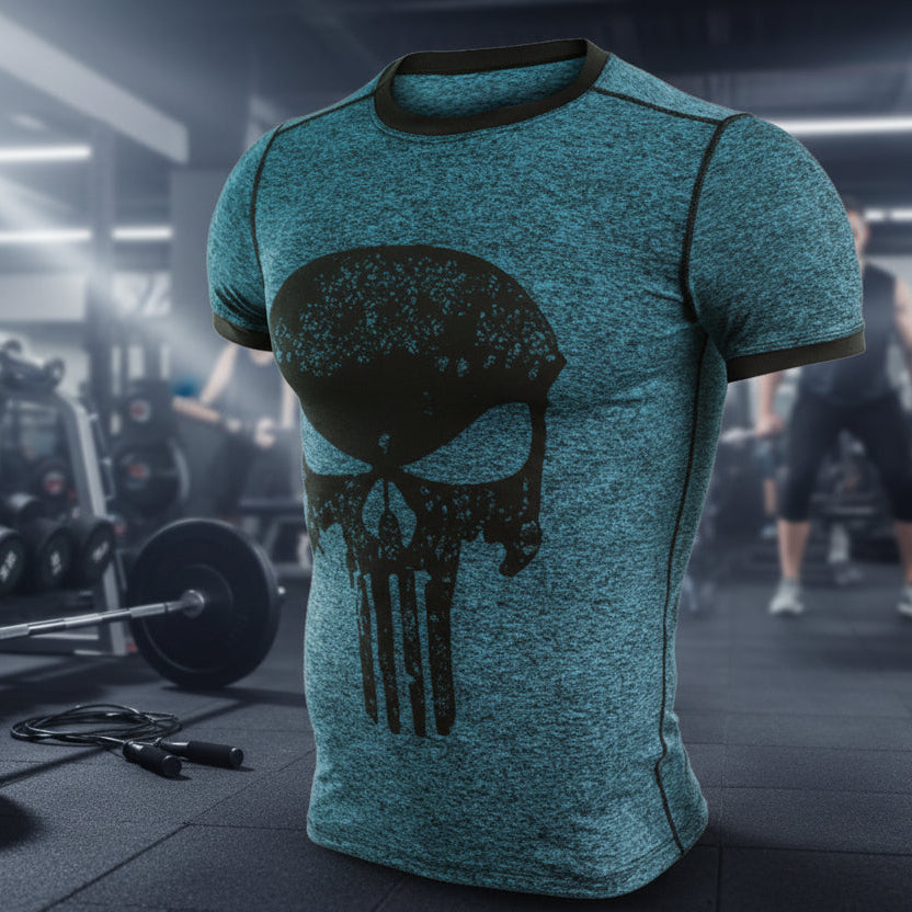 Punisher running shirt for men