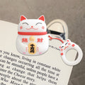 Bluetooth Earphones Protective Case White Colors