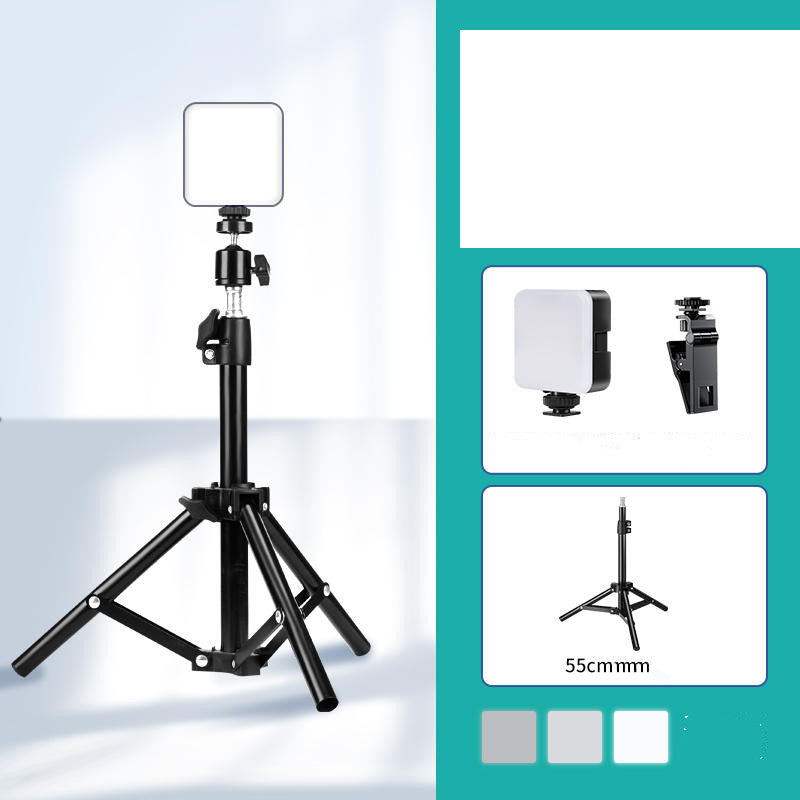 Portable fill light for low-light selfies