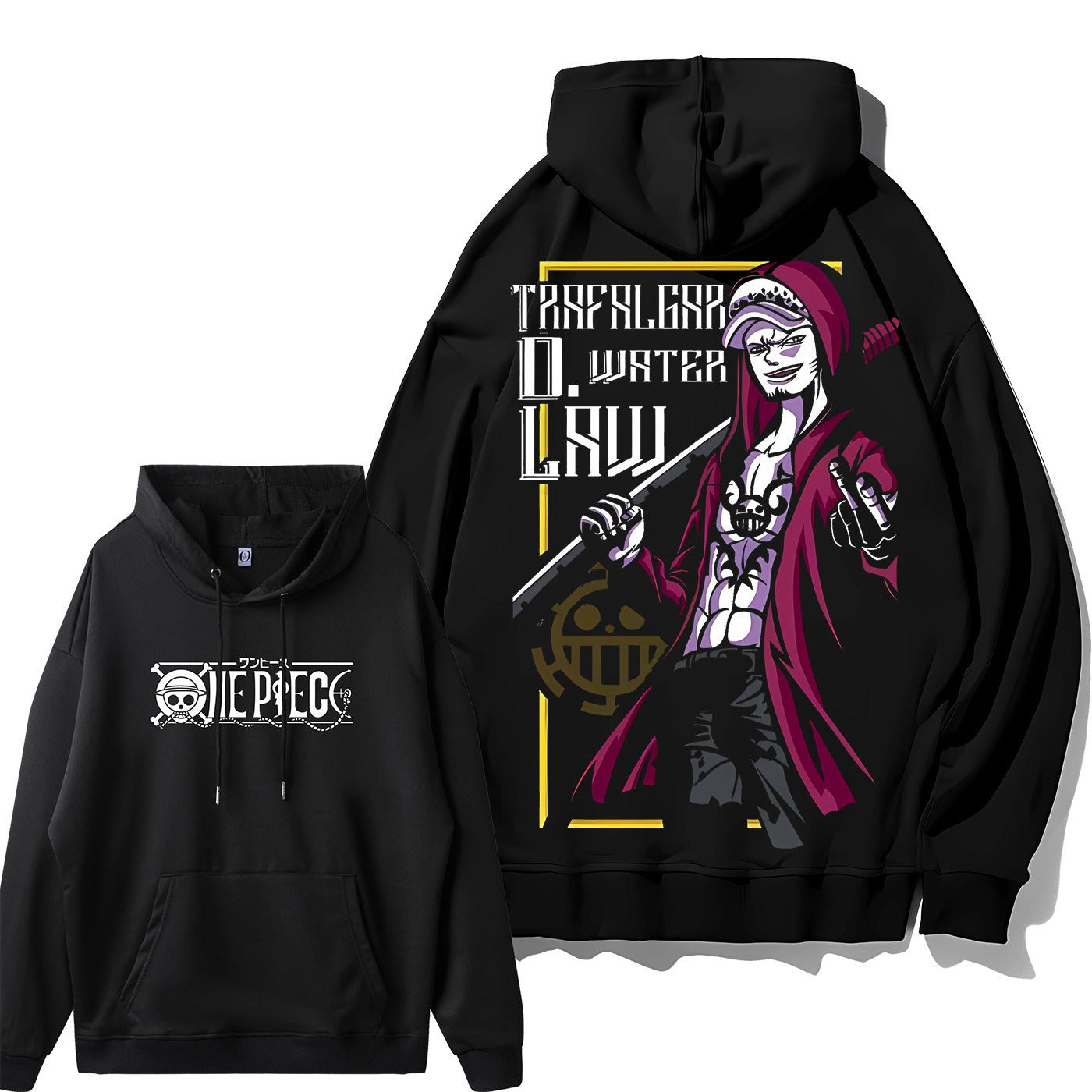 Cool One Piece Pirate hoodie