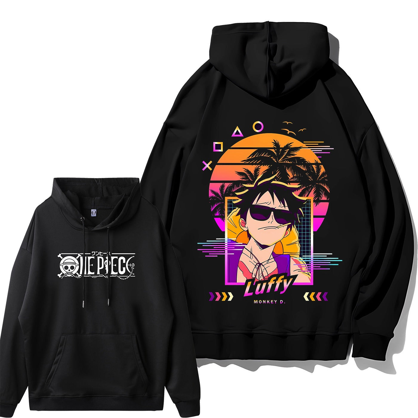 large hooded hoodie