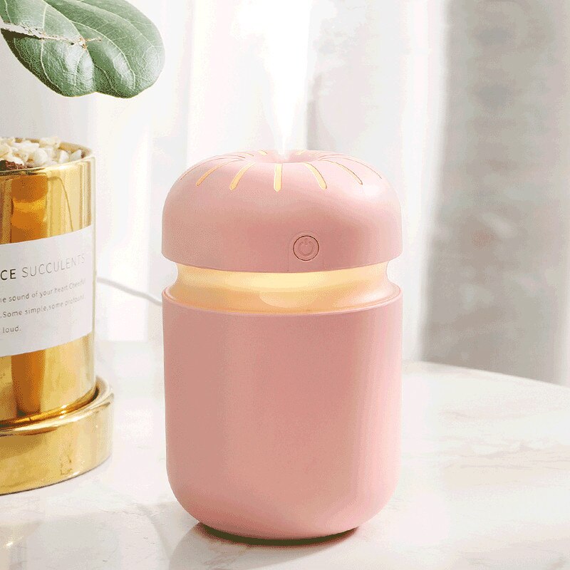 Pink Color Ultrasonic Air Humidifier