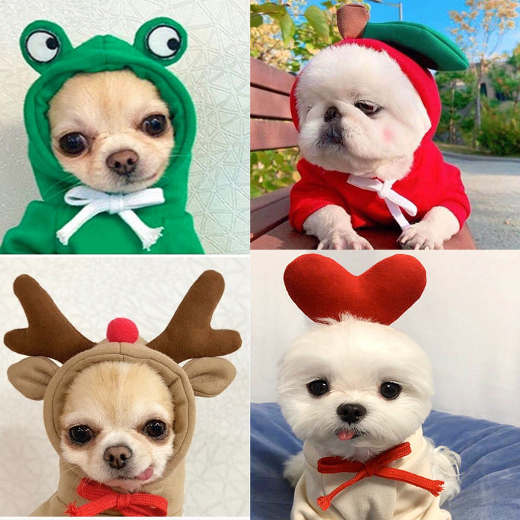 Autumn and winter pet sweatshirt