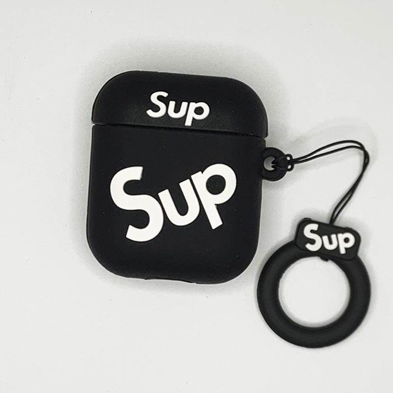 Bluetooth Earphones Protective Case Black Color