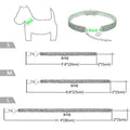 Fashionable dog collar jewelry size