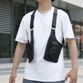 PU Leather Underarm Crossbody Sling Bag – Hidden Pocket & Adjustable Strap - Wrapit Store