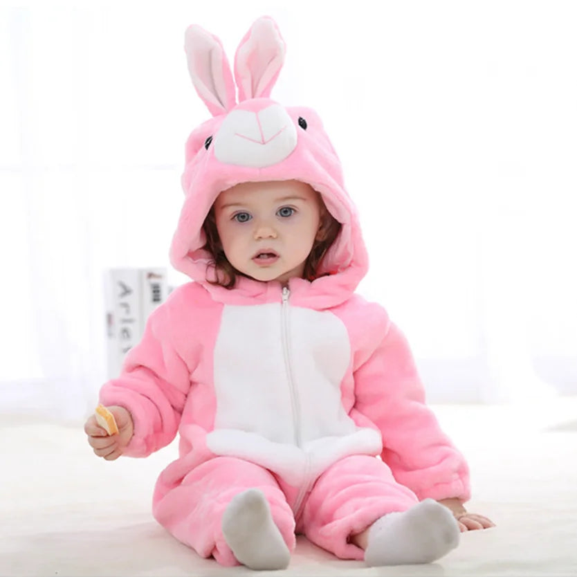 Baby animal romper jumpsuit