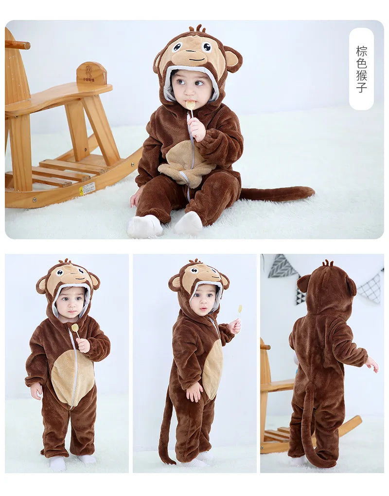 Cozy animal jumpsuit