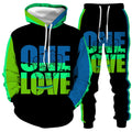Unisex Bob Marley 2-piece outfit