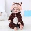 Kids cartoon animal jumpsuit