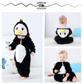 Soft animal costume jumpsuit