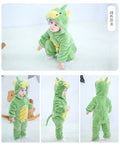 Animal print baby jumpsuit