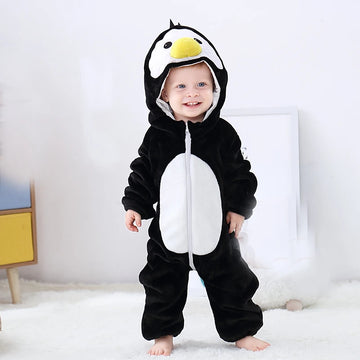  Black & White Animal pajama suit for kids