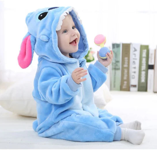 Animal character jumpsuit