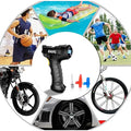 Portable air compressor for bikes