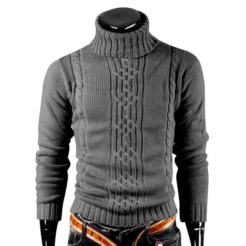 Men's warm autumn sweater