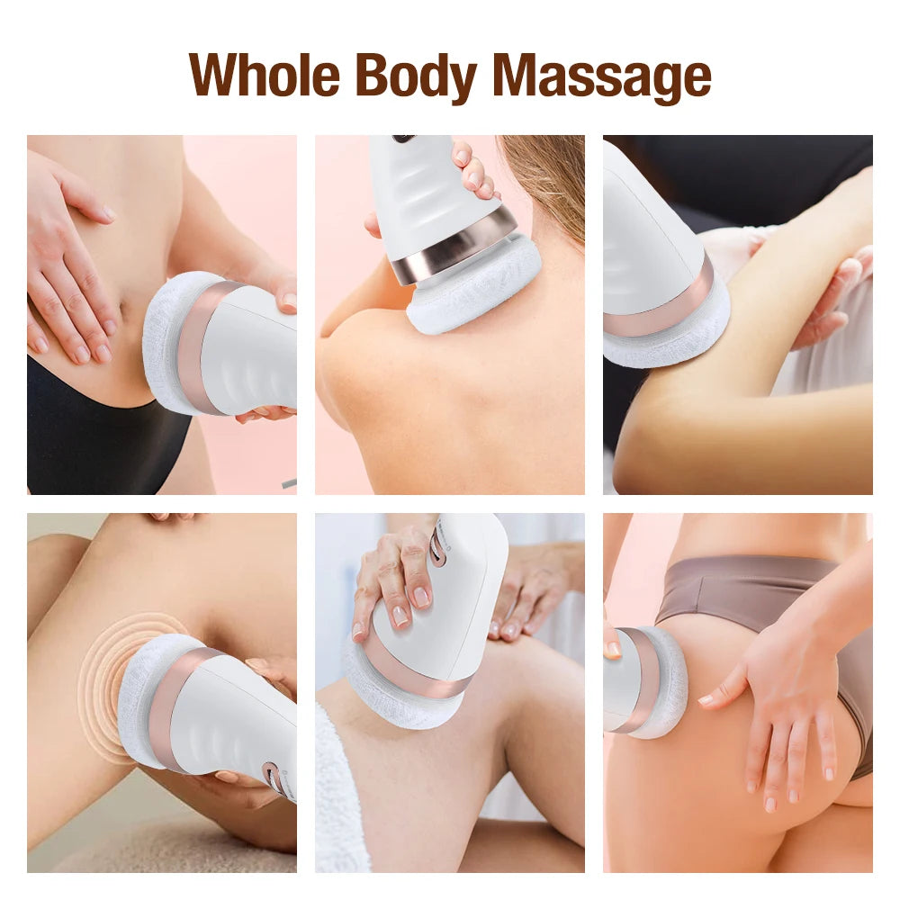 Compact body massager for slimming