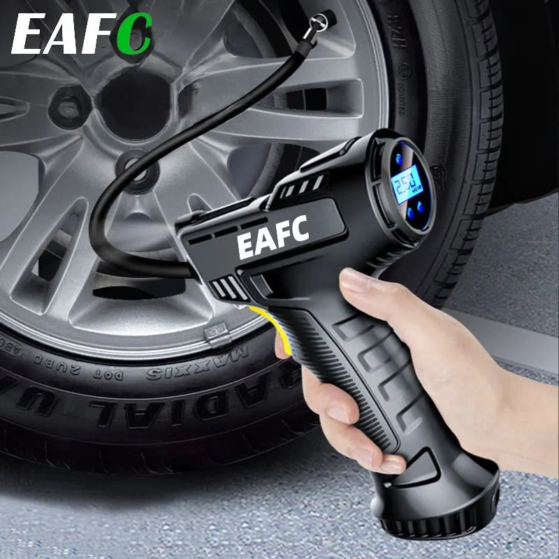 Lightweight handheld air compressor