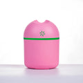pink color mini air humidifier