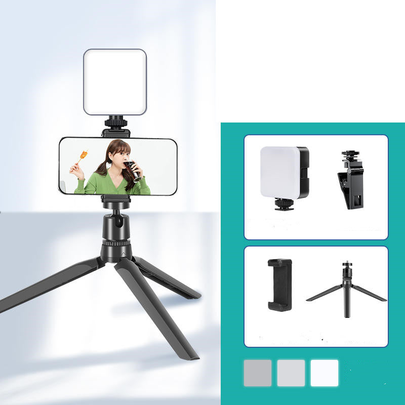 Portable fill light for low-light selfies